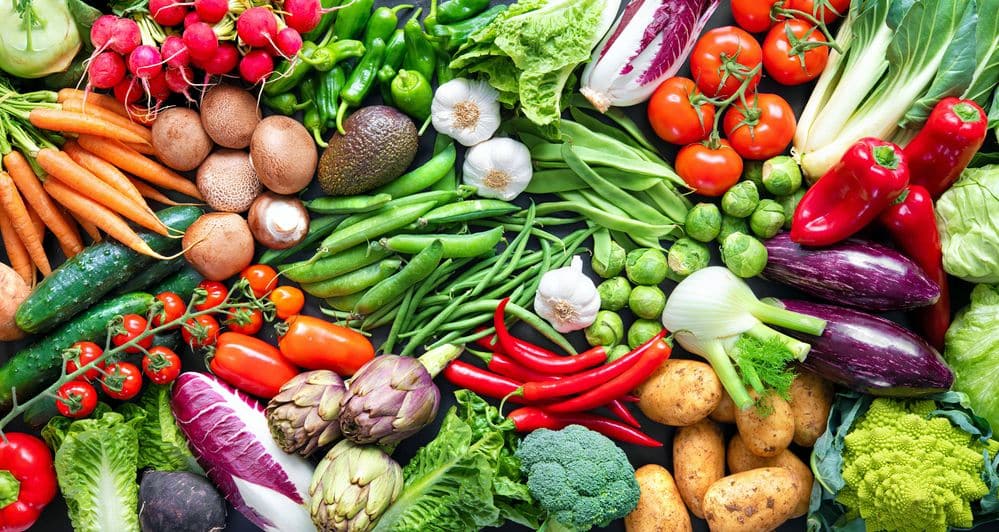 Frisches Gemüse ist Wellness für die Leber.