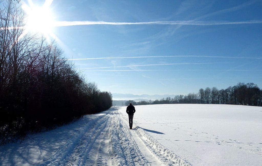 Sonne liefert uns Vitamin D auch im Winter.