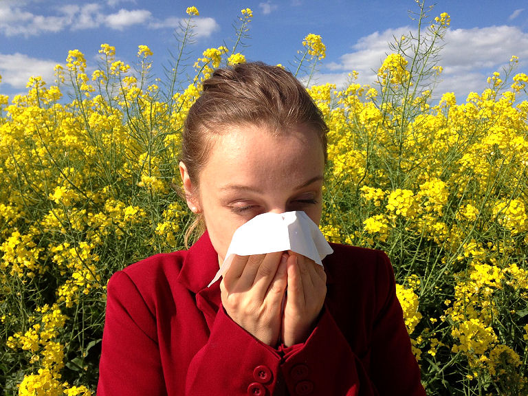 Allergische Reaktion - Heuschnupfen