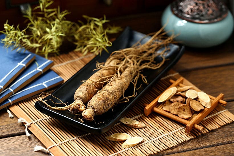 Ginseng Wurzeln - die Pflege von Ginseng ist recht aufwendig